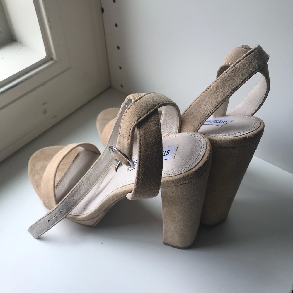 Nude Steve Madden Heels